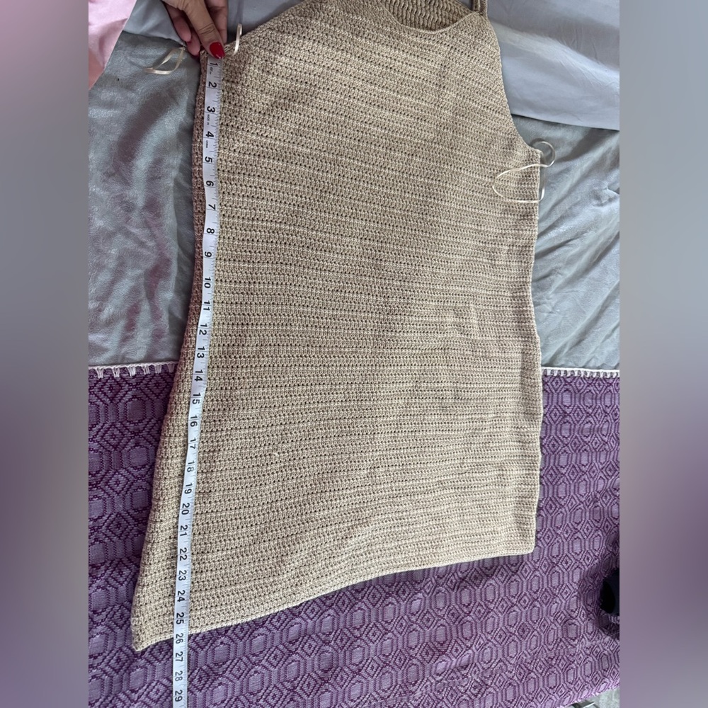 Banana Republic Cream Knit Skirt